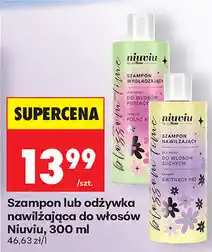 Biedronka Szampon lub odżywka nawilżająca do włosów Niuviu oferta