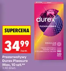 Biedronka Prezerwatywy Durex Pleasure Max, 10 szt oferta
