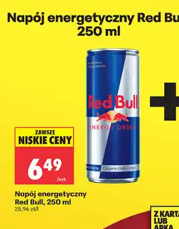Biedronka Napój energetyczny Red Bull oferta