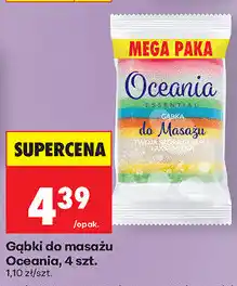 Biedronka Gąbki do masażu Oceania, 4 szt oferta