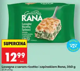 Biedronka Lasagne z serem ricotta i szpinakiem Giovanni Rana oferta