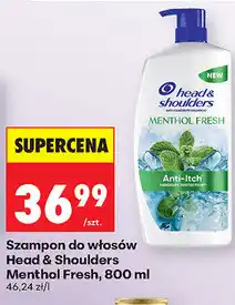 Biedronka Szampon do włosów Head & Shoulders Menthol Fresh oferta
