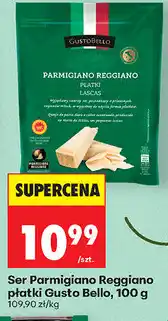 Biedronka Ser Parmigiano Reggiano płatki Gusto Bello oferta