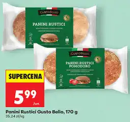 Biedronka Panini Rustici Gusto Bello oferta