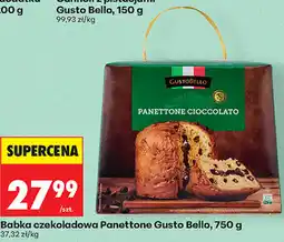 Biedronka Babka czekoladowa Panettone Gusto Bello oferta