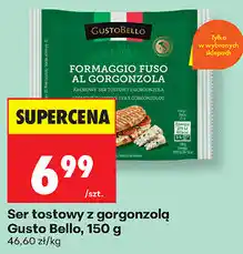 Biedronka Ser tostowy z gorgonzolą Gusto Bello oferta