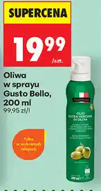 Biedronka Oliwa w sprayu Gusto Bello oferta