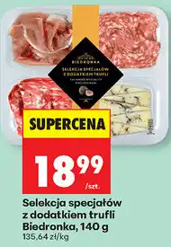Biedronka Selekcja specjałów z dodatkiem trufli Biedronka oferta