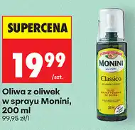 Biedronka Oliwa z oliwek w sprayu Monini oferta