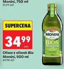 Biedronka Oliwa z oliwek Bio Monini oferta