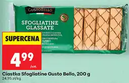 Biedronka Ciastka Sfogliatine Gusto Bello oferta