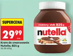 Biedronka Krem do smarowania Nutella oferta