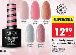 Biedronka Baza biotynowa do paznokci Niuqi oferta