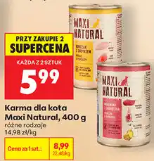 Biedronka Karma dla kota Maxi Natural oferta