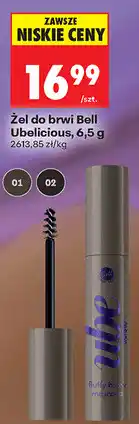 Biedronka Żel do brwi Bell Ubelicious oferta