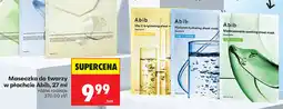 Biedronka Maseczka do twarzy w płachcie Abib oferta