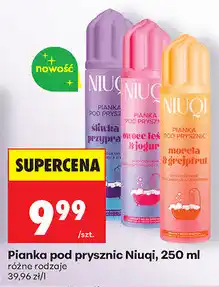 Biedronka Pianka pod prysznic Niuqi oferta
