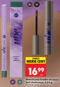 Biedronka Metaliczna kredka do oczu Bell Ubelicious oferta