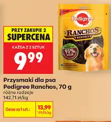 Biedronka Przysmaki dla psa Pedigree Ranchos oferta