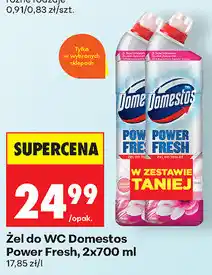 Biedronka Żel do WC Domestos Power Fresh oferta