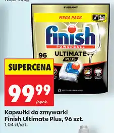 Biedronka Kapsułki do zmywarki Finish Ultimate Plus, 96 szt oferta
