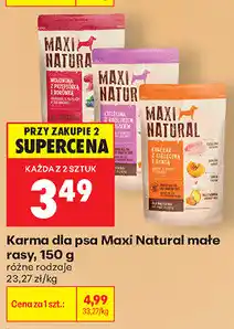 Biedronka Karma dla psa Maxi Natural małe rasy oferta