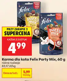 Biedronka Karma dla kota Felix Party Mix oferta