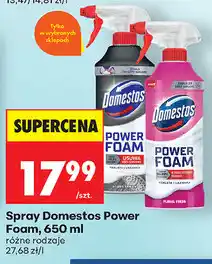 Biedronka Spray Domestos Power Foam oferta