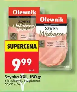 Biedronka Szynka z Wędzarza XXL Olewnik oferta