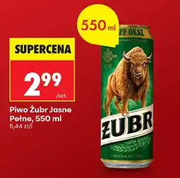 Biedronka Piwo Żubr oferta