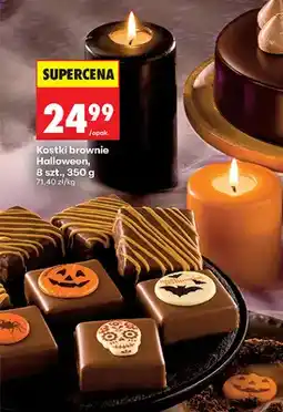 Biedronka Kostki brownie Halloween oferta