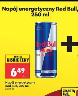 Biedronka Napój energetyczny Red Bull oferta