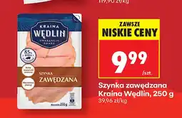 Biedronka Szynka zawędzana Kraina Wędlin oferta