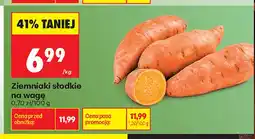 Biedronka Ziemniaki słodkie oferta