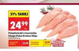 Biedronka Polędwiczki z kurczaka Mega Paka Kraina Mięs oferta