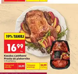 Biedronka Kaczka z jabłkami Prosto do Piekarnika oferta