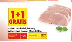 Biedronka Schab bez kości kotlety wieprzowe Kraina Mięs oferta