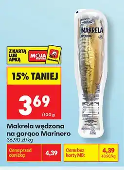 Biedronka Makrela wędzona na gorąco Marinero oferta
