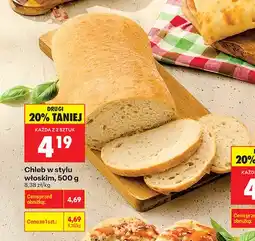 Biedronka Chleb w stylu włoskim oferta