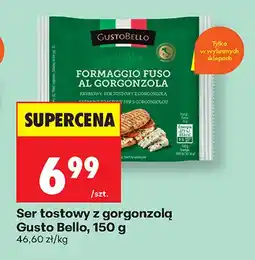 Biedronka Ser tostowy z gorgonzolą Gusto Bello oferta
