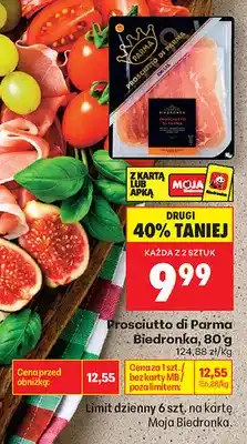 Biedronka Prosciutto di Parma Biedronka oferta