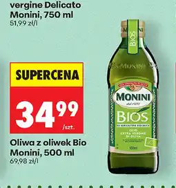 Biedronka Oliwa z oliwek Bio Monini oferta