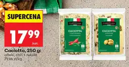 Biedronka Ser Caciotta chili + rukola Gusto Bello oferta