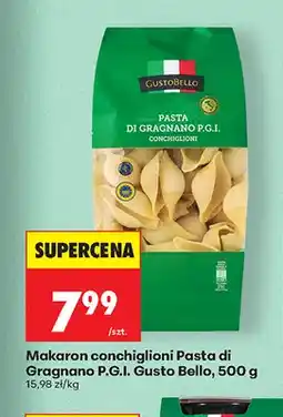Biedronka Makaron conchiglioni Pasta di Gragnano P.G.I. Gusto Bello oferta