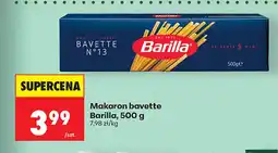 Biedronka Makaron bavette Barilla oferta