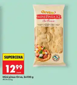 Biedronka Mini pinsa Orva 2-pak oferta