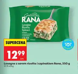 Biedronka Lasagne z serem ricotta i szpinakiem Rana oferta