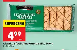 Biedronka Ciastka Sfogliatine Gusto Bello oferta