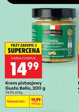Biedronka Krem pistacjowy Gusto Bello oferta