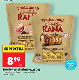 Biedronka Świeże tortellini Rana z mięsem i mortadellą oferta